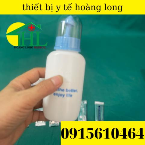 Bình Rửa Mũi NASAL COOL + 6 Gói Muối Và 1 Bình Xịt Mũi