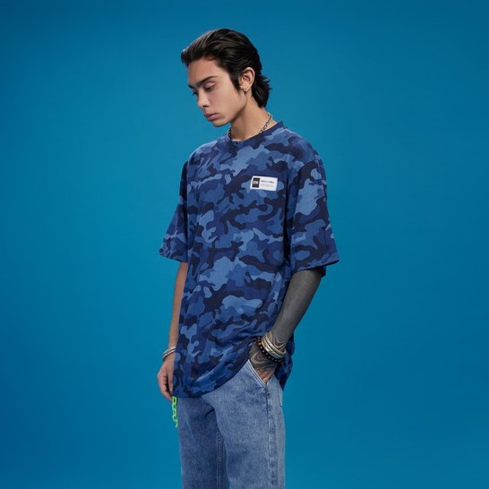 Áo thun KFH Camo Shirt tay ngắn chất liệu cotton kiểu dáng unisex - PLAY DIRTY STREETWEAR