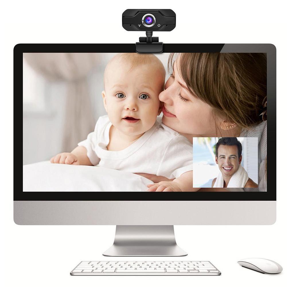 TZ Camera máy tính mini Full HD Webcam với micrô Webcam USB di động cho cuộc họp trực tuyến Máy tính xách tay máy tính | BigBuy360 - bigbuy360.vn