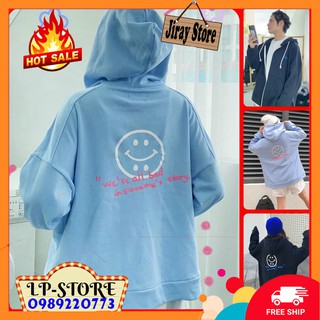 (MỚI) ÁO HOODIE - ÁO KHOÁC NỈ BIG ICON 2 MÀU ( form rộng )