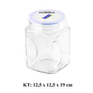 Hũ đựng thủy tinh GLASSLOCK 2000ml (IP592)