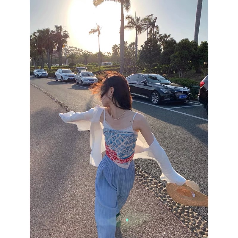 Khăn turban lụa vuông hình con ngựa bandana cột áo yếm size 70cm - Maben