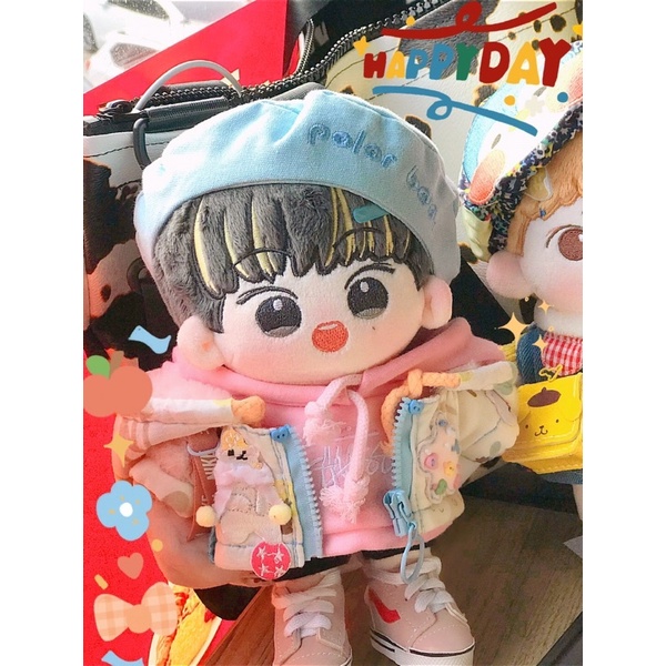 Búp bê Mark NCT - Doll Mark Tiểu anh hùng Little Hero 20cm