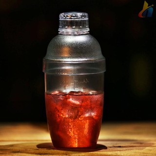 PC trong suốt được làm dày cốc Xueke Cốc nhựa Xueke Với quy mô lắc cốc shaker chống vảy trà sữa lắc