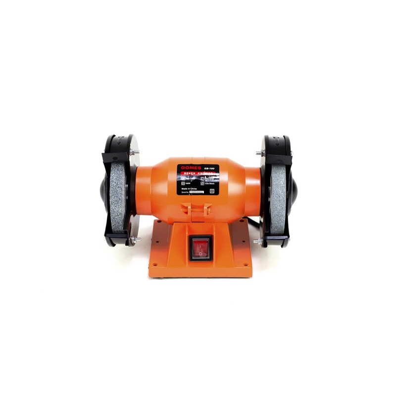 MÁY MÀI BÀN 2 ĐÁ 5 INCH GOMES GB-180 CHÍNH HÃNG 1 PHẦN 4 ĐÁ 125MM NEW 100%