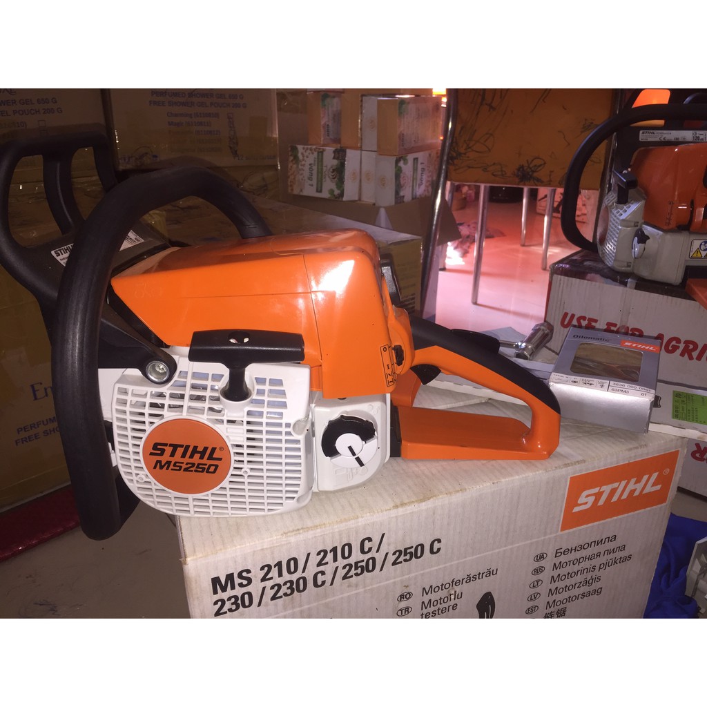 Máy cưa xích chạy xăng Stihl MS 250 - Hàng chính hãng - thắng máy cưa xích