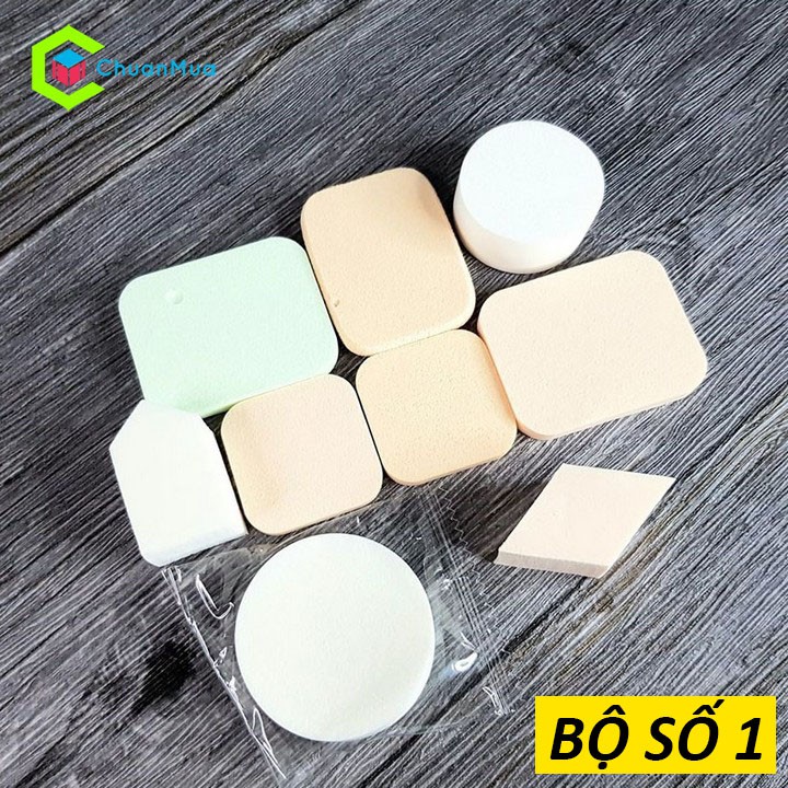 Bộ Bông Phấn Trang Điểm Kelli -  Bông Mút Trang Điểm | BigBuy360 - bigbuy360.vn