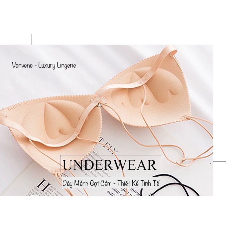 ÁO NGỰC BRA SU ĐÚC CÀI TRƯỚC ĐỆM TIM DÂY MẢNH HỞ LƯNG SEXY A220