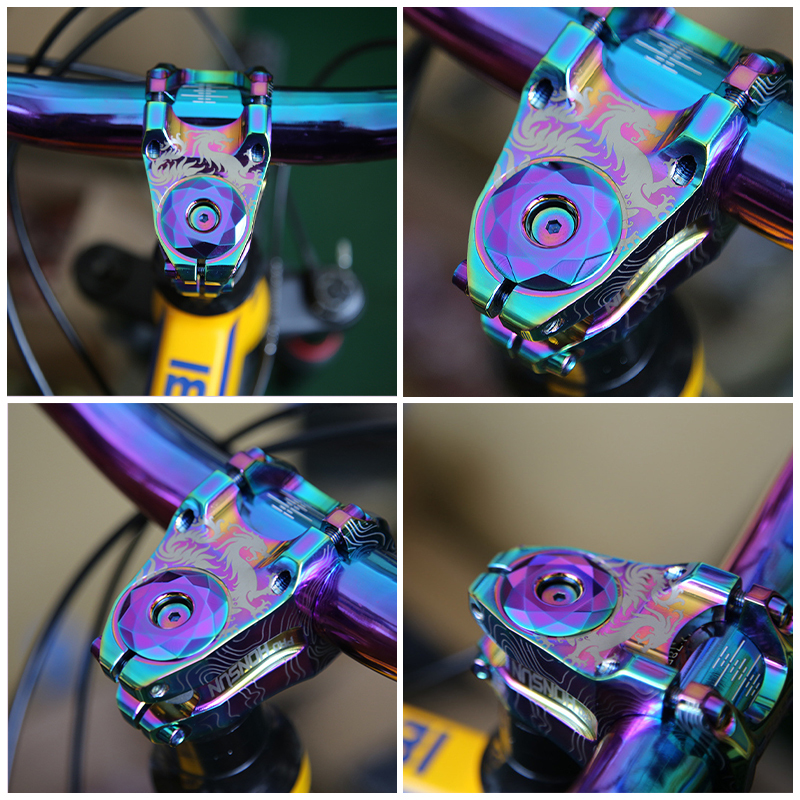 Nắp trục trung tâm xe đạp leo núi 28.6mm 3 màu 1-1 / 8 inch Hợp kim nhôm Nắp bát xe đạp leo núi