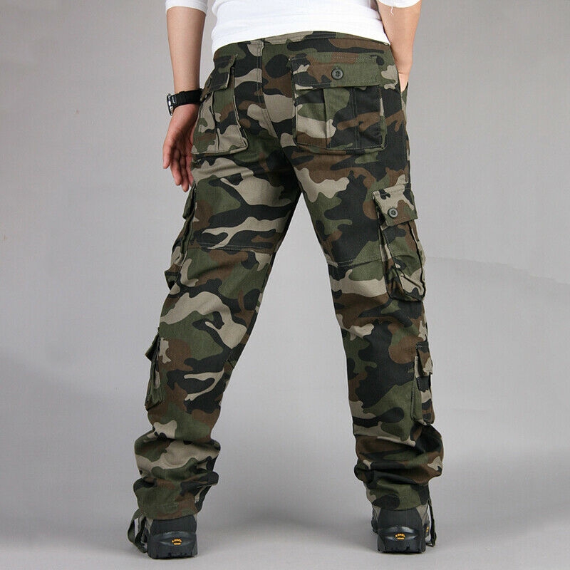 Quần dài rằn ri phong cách quân đội cho nam