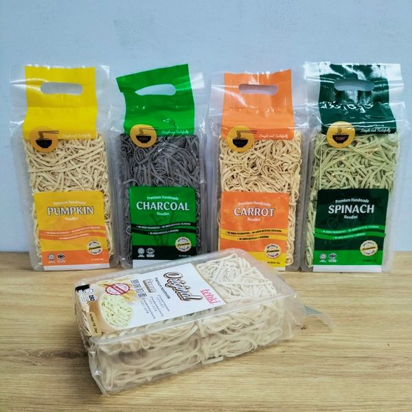 Mì Bí Đỏ Tehki Hộp 250g làm từ bột mì - Dùng được cho người ăn chay, ăn kiêng