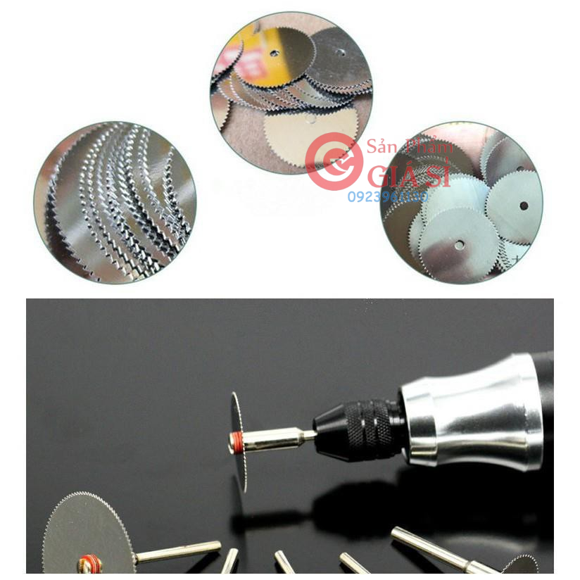 Bộ 12 Lưỡi cắt răng cưa 25mm ( cán 2pcs, Lưỡi cắt răng cưa 10pcs ) ❤️freeship❤️