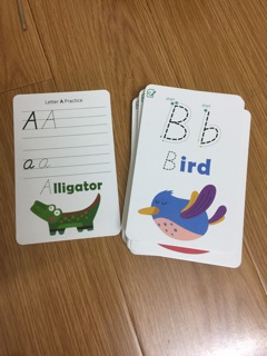 Thẻ chữ số clean wipe book