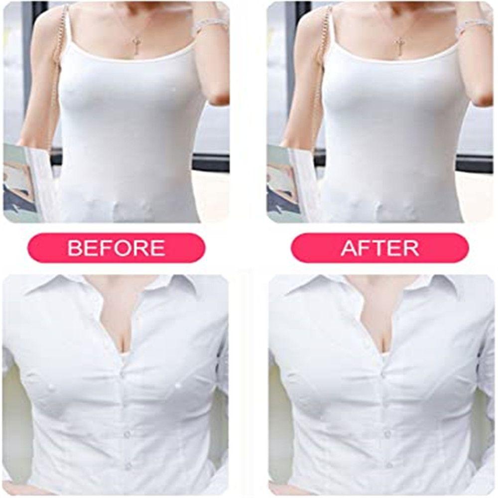 BORAG 1Pair Invisible Nipple Cover Women Reusable Bra Pad Silicone Bra