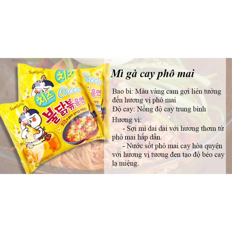 Mì cay SamYang Hàn Quốc 140gr