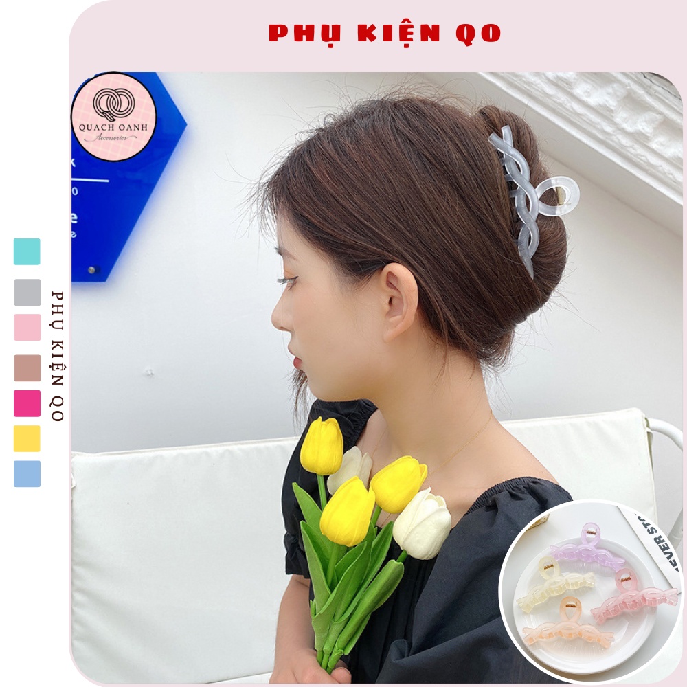 Kẹp Tóc Pastel QO Phong Cách Hàn Quốc Xinh Xăn - KEP69