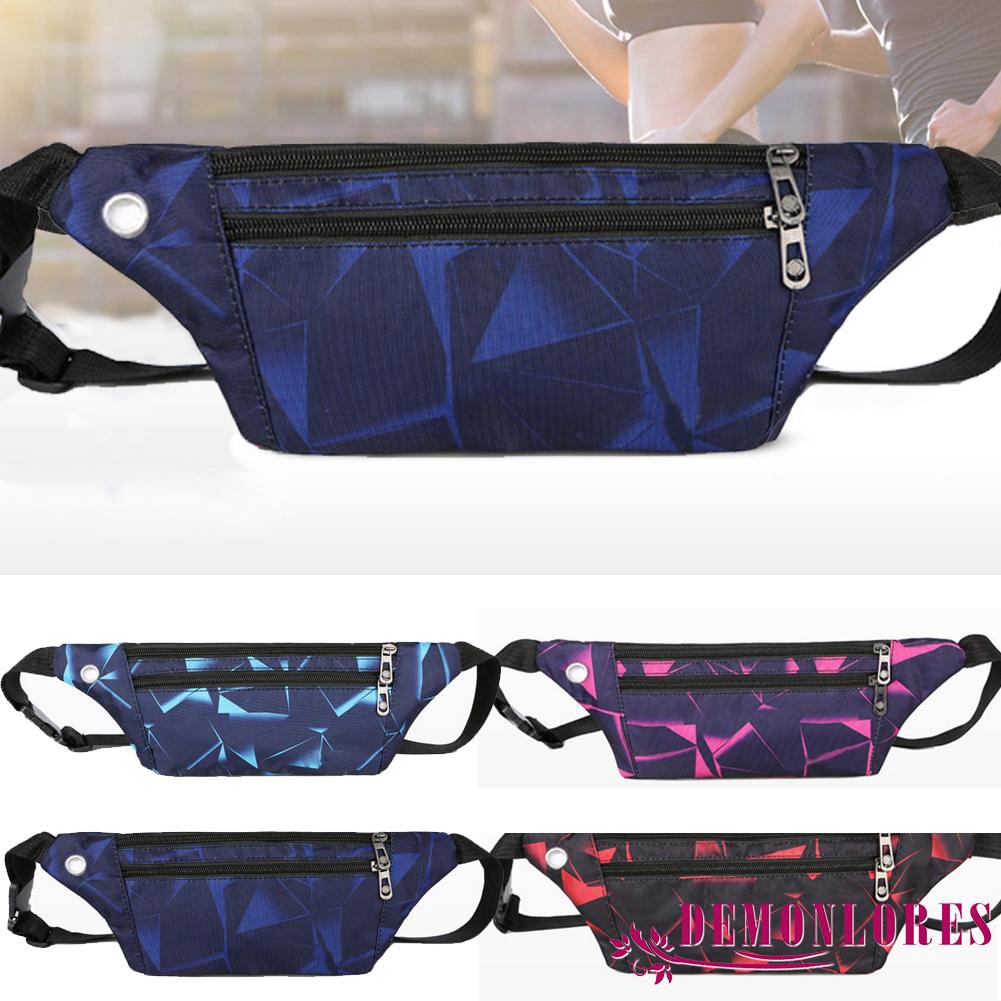 Túi Đeo Hông Thể Thao Có Khóa Kéo Tiện Dụng Cho Hoạt Động Ngoài Trời