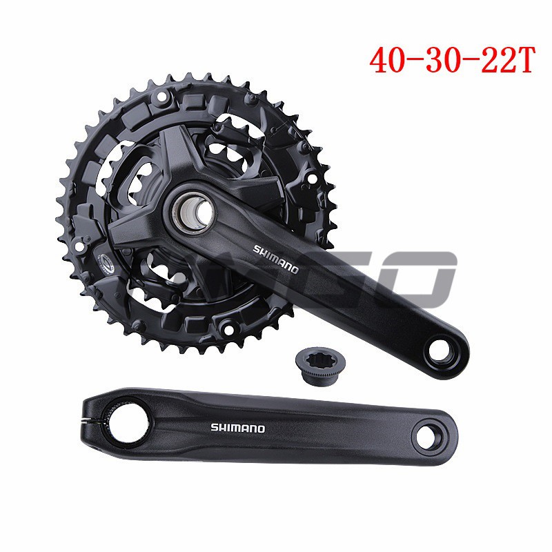 Trục Khuỷu Shimano FC-MT210 3X9 44-32 - 22T / 40-30 - 22T BB-MT501 Cho Xe Đạp Leo Núi
