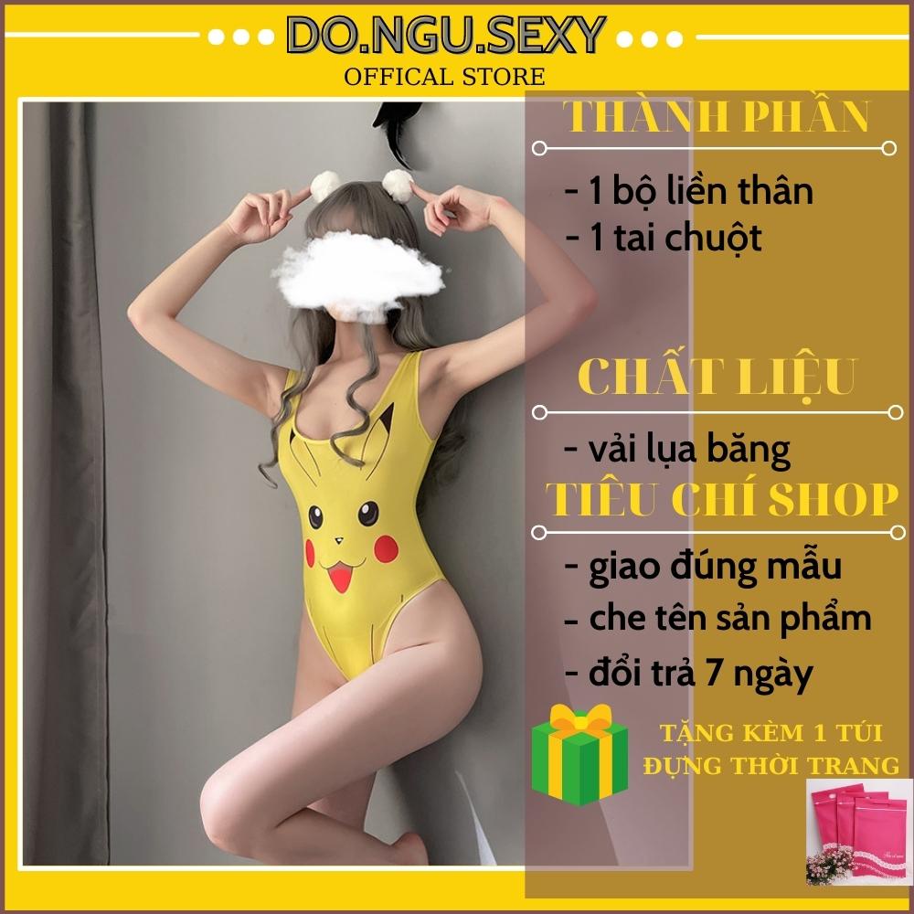 Đồ Ngủ Sexy Cosplay Pikachu Đáng Yêu Quyến Rũ Gợi Cảm | BigBuy360 - bigbuy360.vn