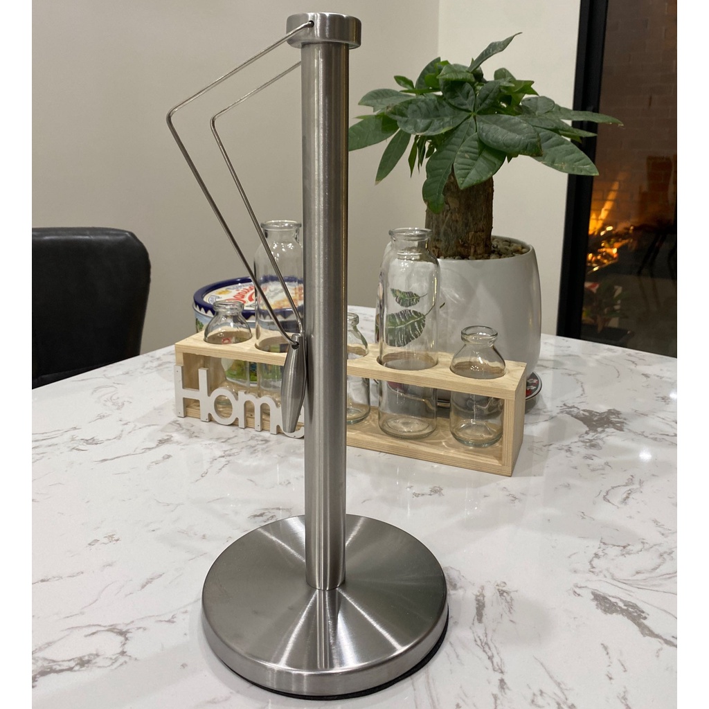 Cây Trụ Để Giấy Ăn Đứng Bằng Inox Trụ Để Khăn Giấy Vệ Sinh Inox Cao Cấp Hãng Amalife