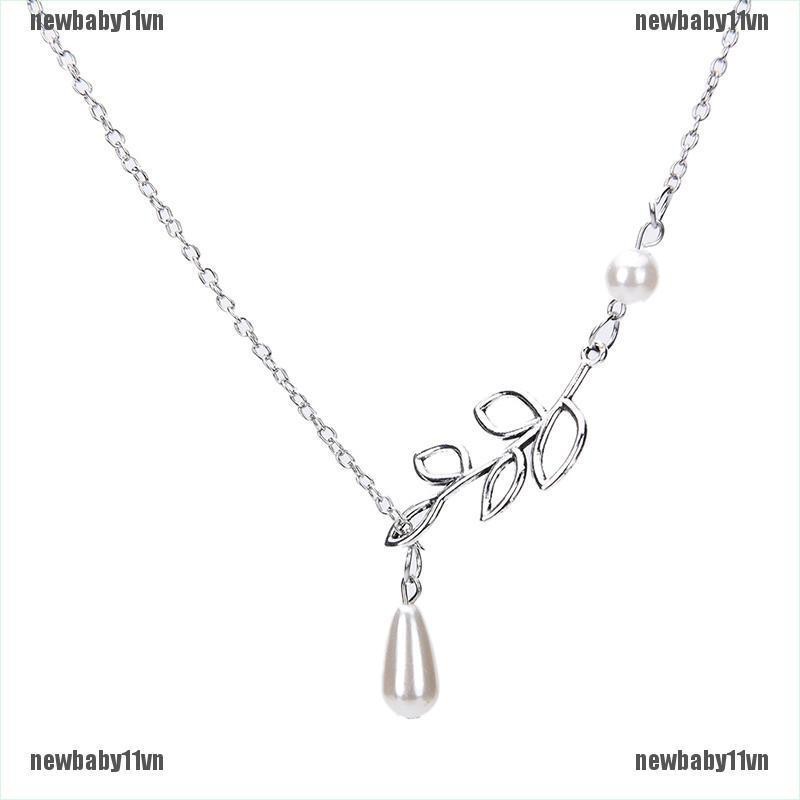 Vòng cổ HợP Kim ĐíNh NgọC Trai Giả ThờI Trang