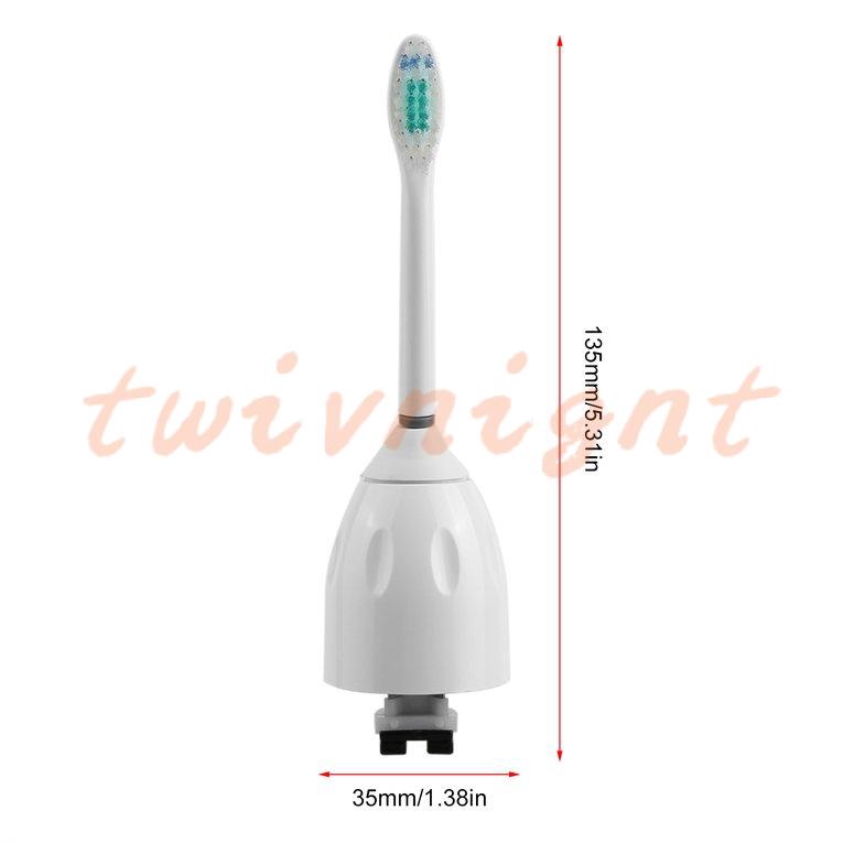 Twivnignt Đầu bàn chải đánh răng điện thay thế cho Philips Sonicare E-series HX7001