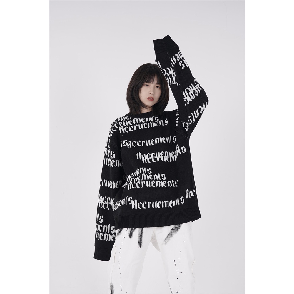 Áo Len ACCRUMENT Form Unisex Phù Hợp Nam &amp; Nữ
