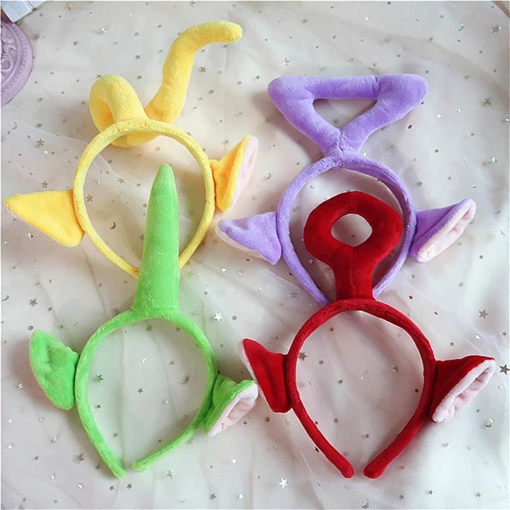Cài tóc họa tiết hoạt hình Teletubbies ba chiều nhiều màu sắc tuỳ chọn cho nữ