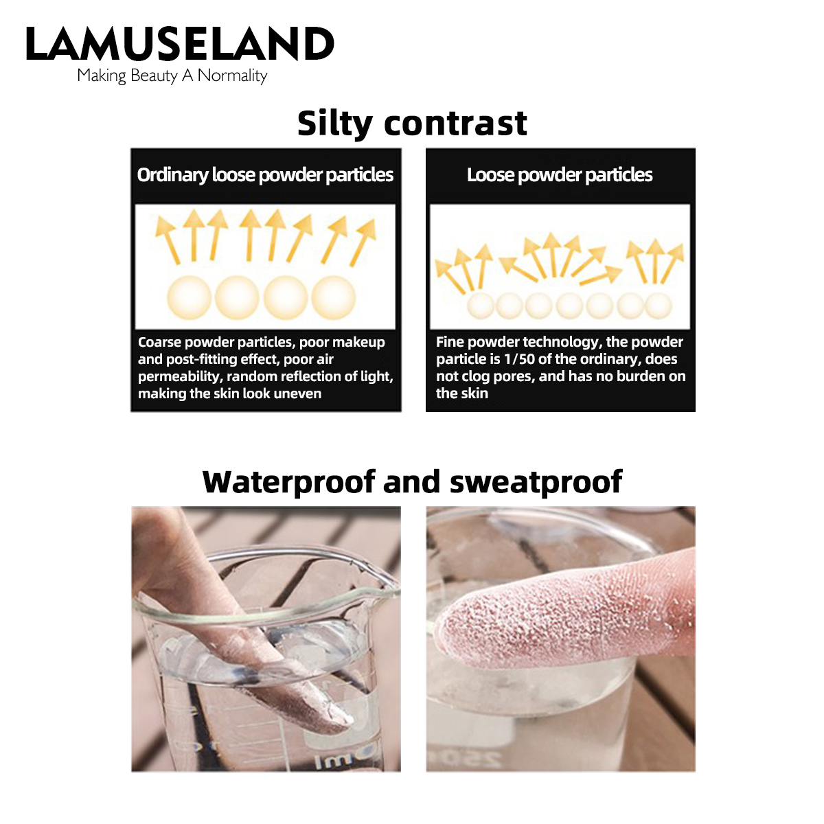 [Hàng mới về] Phấn Phủ Dạng Bột Mịn Như Nhung 3gx4 N5501 | BigBuy360 - bigbuy360.vn