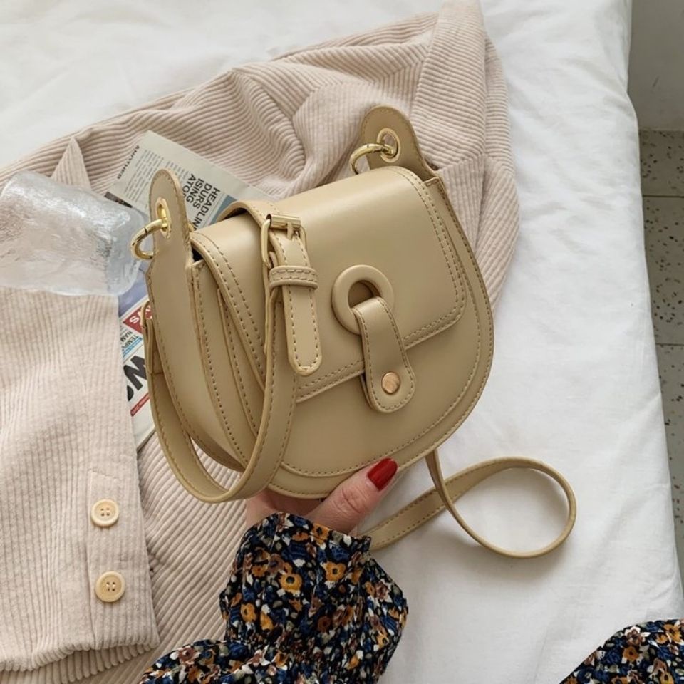 Túi Đeo Chéo Có Khóa Nam Châm Thời Trang Thu Đông 9 Kiểu Cho Nữ