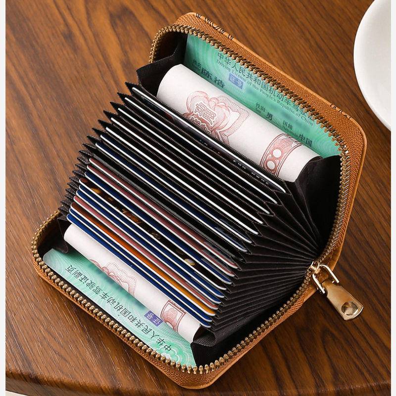 Ví chia nhiều ngăn cỡ nhỏ đựng thẻ đa năng cho phái nữ