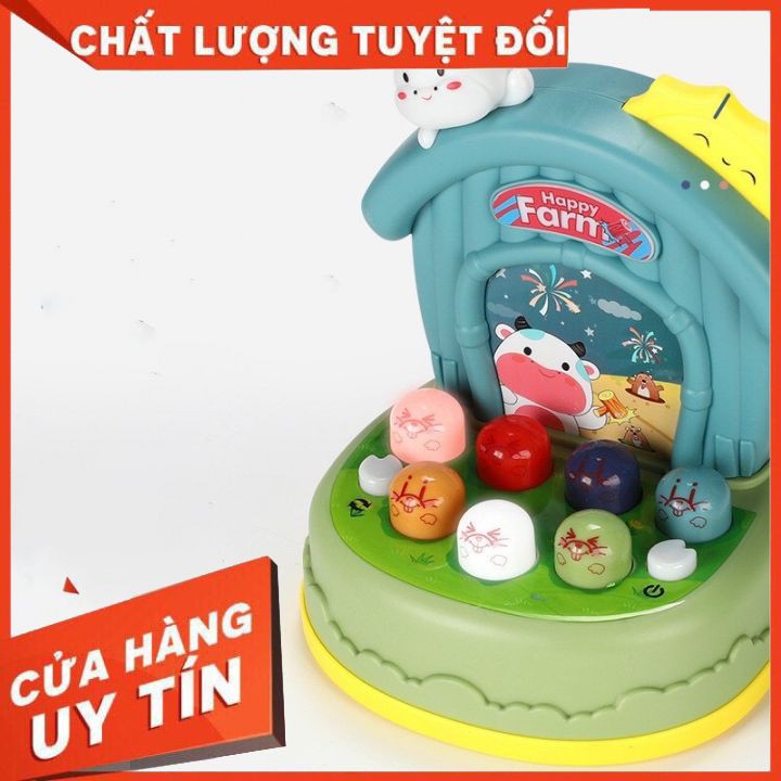 [𝗠𝗮̂̃𝘂 𝗺𝗼̛́𝗶 𝟮𝟬𝟮𝟭] Đồ chơi đập chuột  kèm 20 bài hát tiếng Anh, 6 bài đồng giao và nhiều hiệu ứng âm thanh