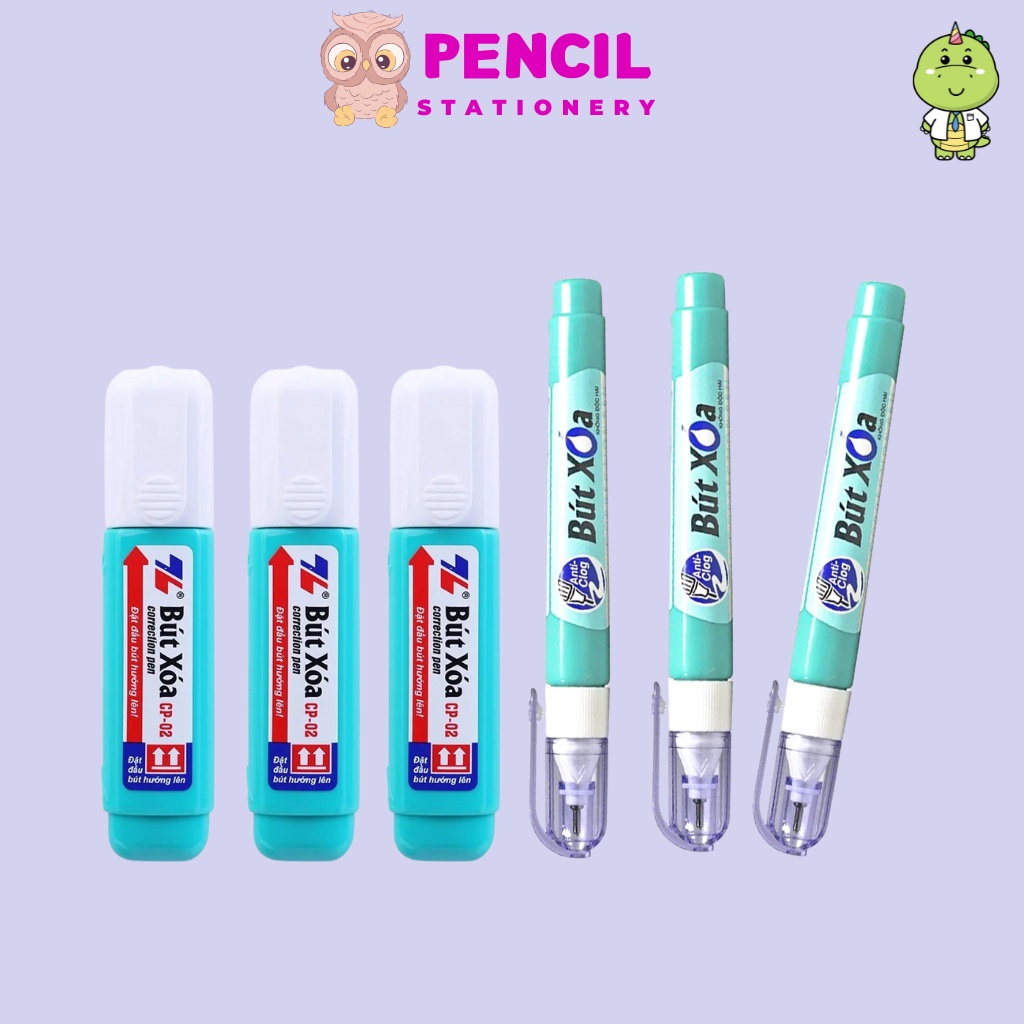 Bút Xóa Thiên Long CP-02/ CP-05, Bút Mực Nước Xóa Chính Hãng