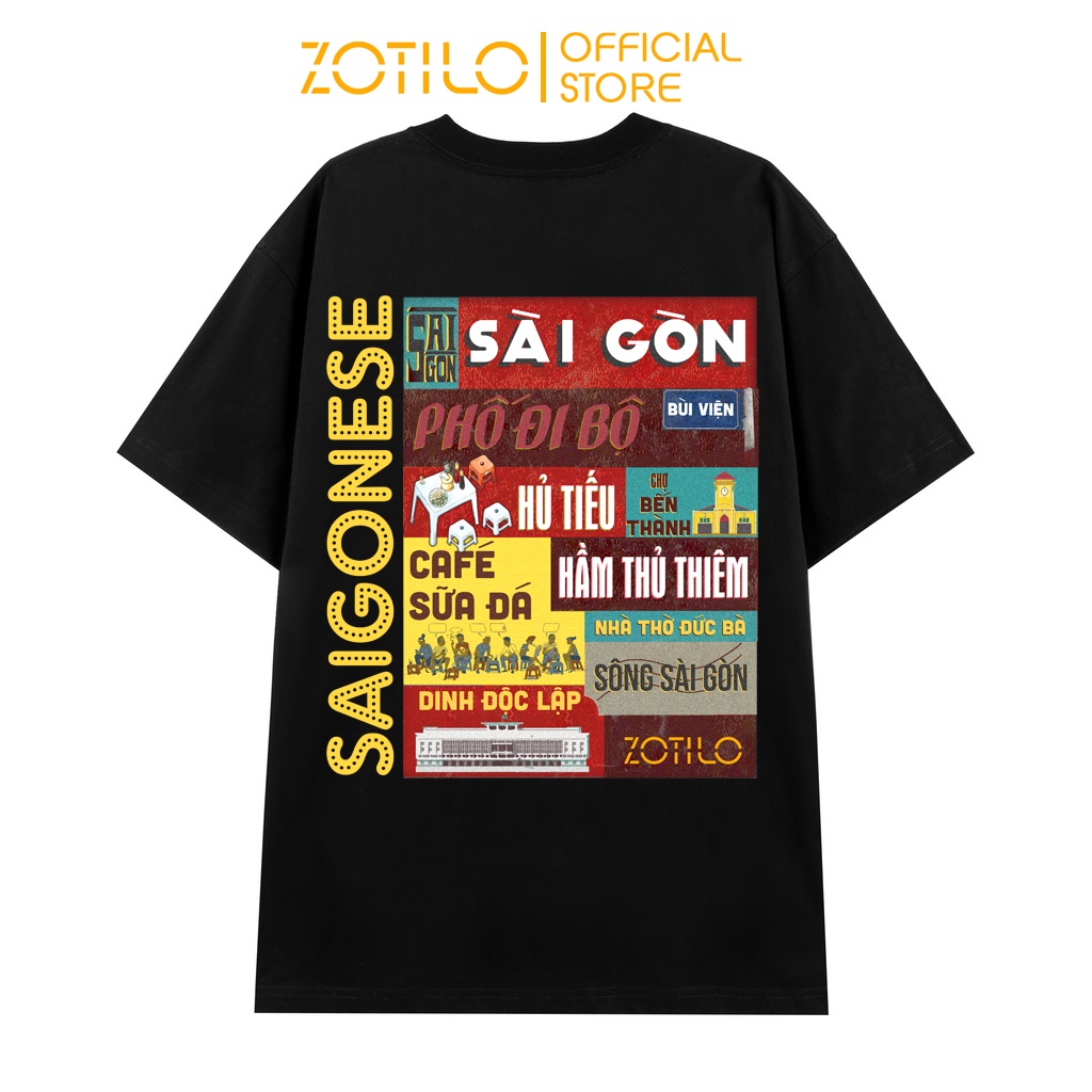 Áo thun ZOTILO SÀI GÒN SAIGONESE- Z03