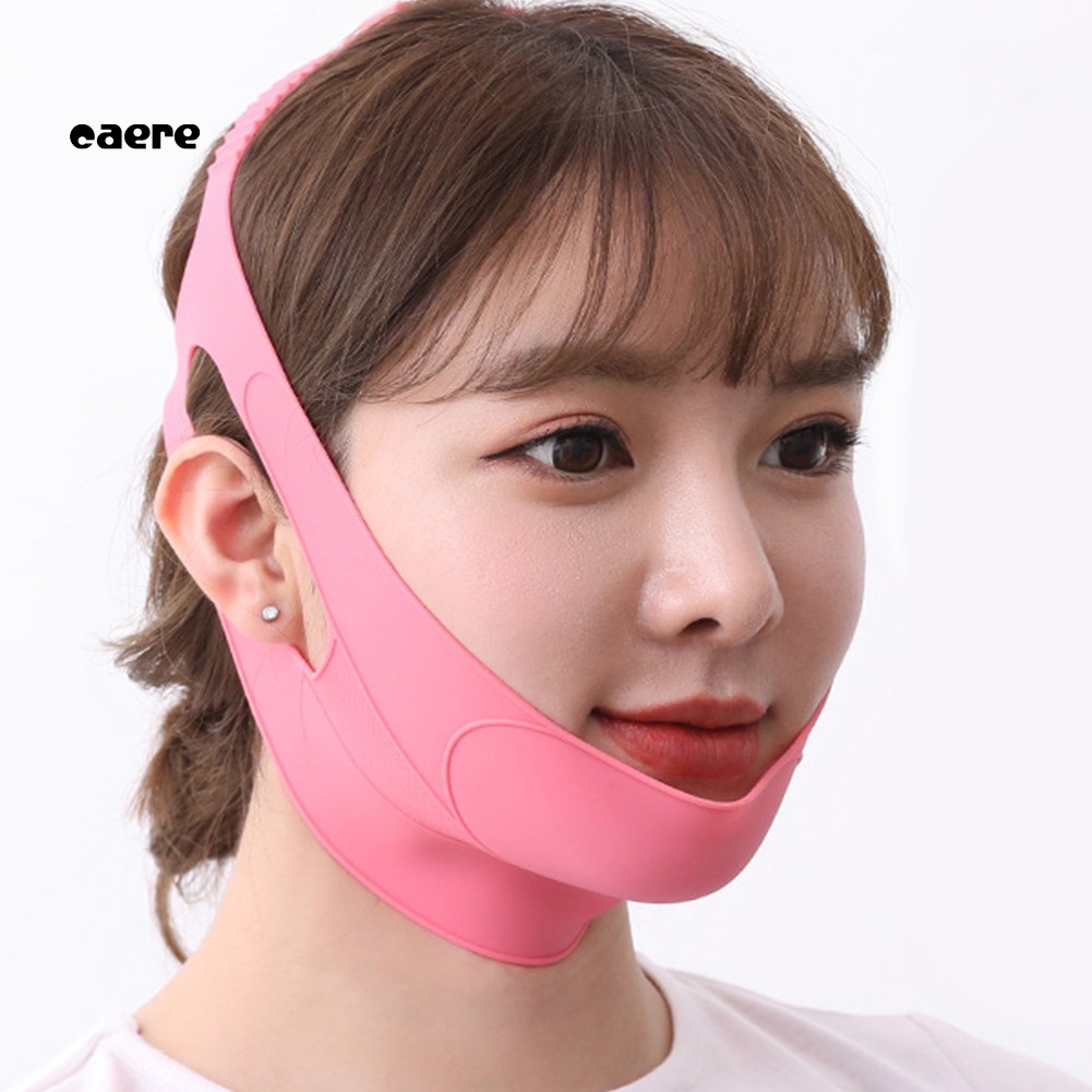 caere Face Neck Wrinkle Removal Slimming Mask Double Chin Lifting Firming Sleep Band