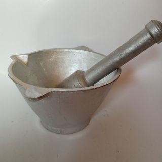 Bộ cối chày gang đúc khuân cát nặng 1.2kg