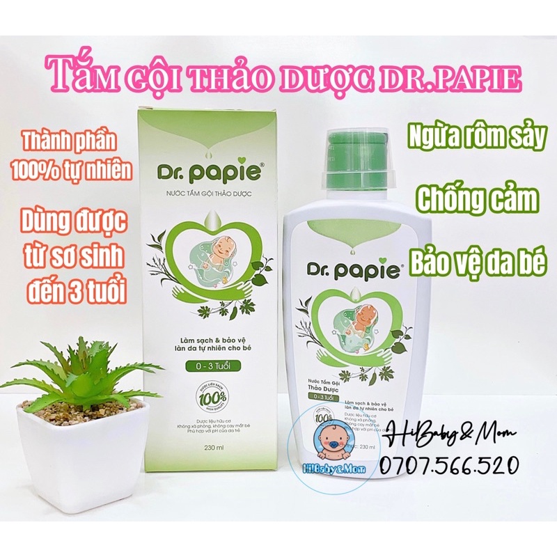 TẮM GỘI THẢO DƯỢC Dr.PAPIE