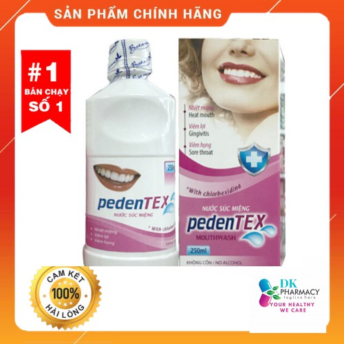 SÚC MIỆNG PEDENTEX 250ml-giảm nhiệt miệng, hôi miệng