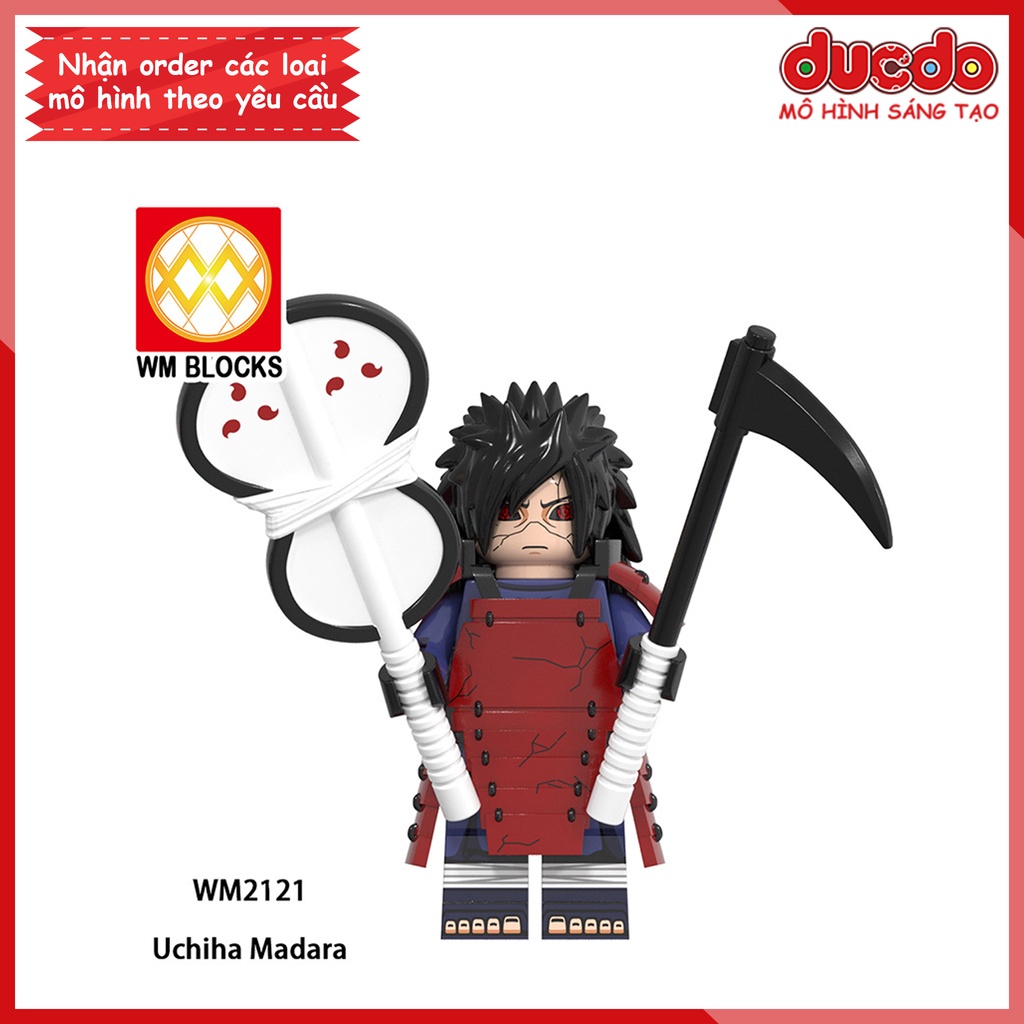 Minifigures các nhân vật Naruto, Zetsu, Madara, Kakashi - Đồ chơi Lắp ghép Xếp hình Mô hình Mini WM WM6109