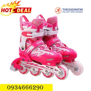 Giày trượt patin trẻ em cougar 835l cao cấp