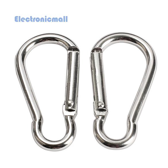 Set 20 móc khóa bằng hợp kim nhôm tiện dụng chất lượng cao