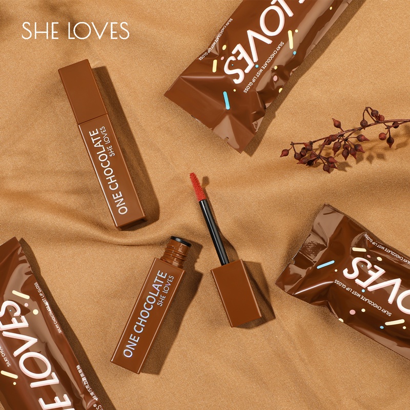 Son Kem Bóng She Loves 8 Màu Tùy Chọn