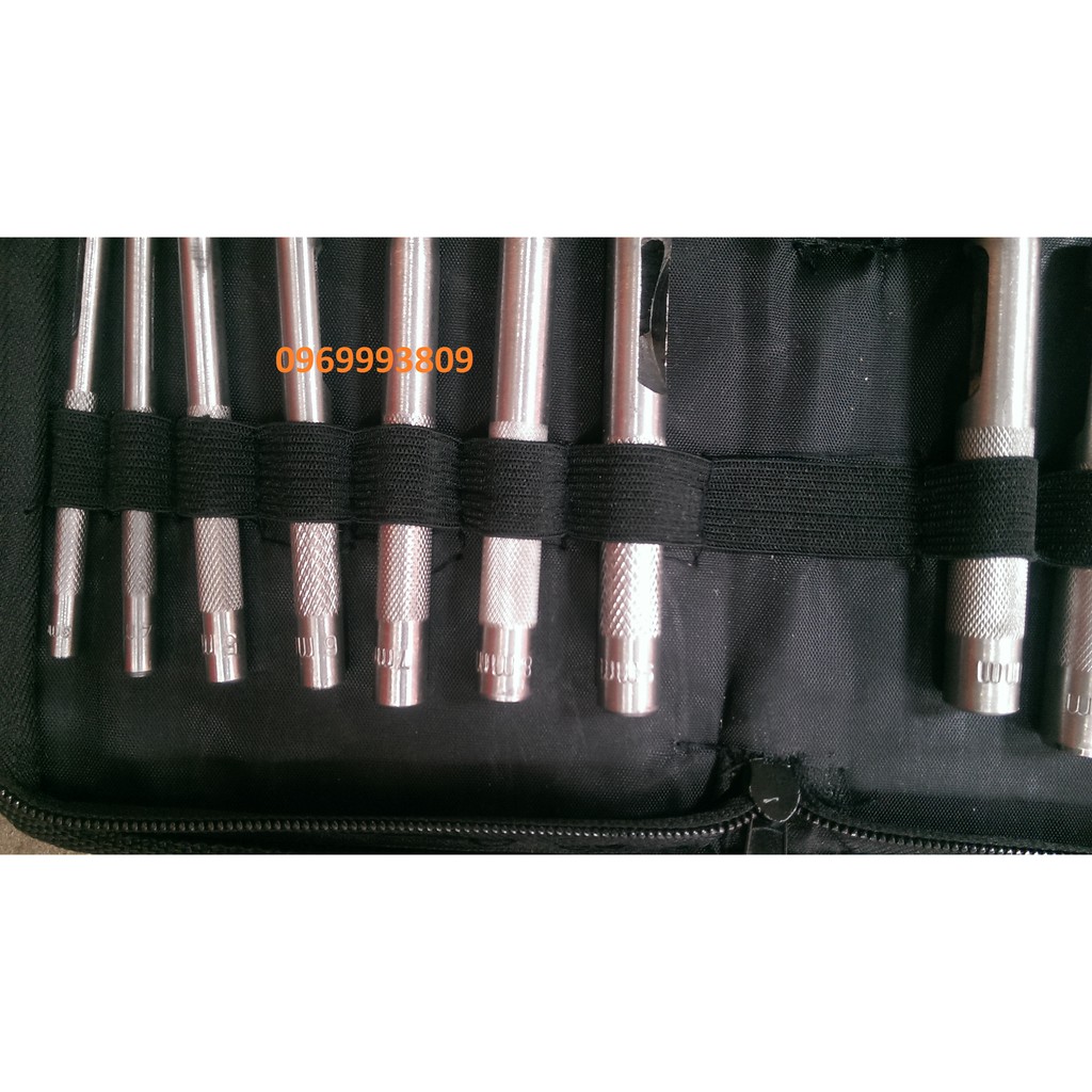 bộ đục lỗ 12 chi tiết