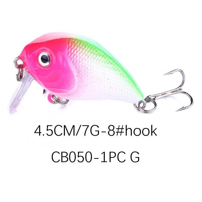 Cá voi lưng gù siêu nhạy dài 4,5cm/7g