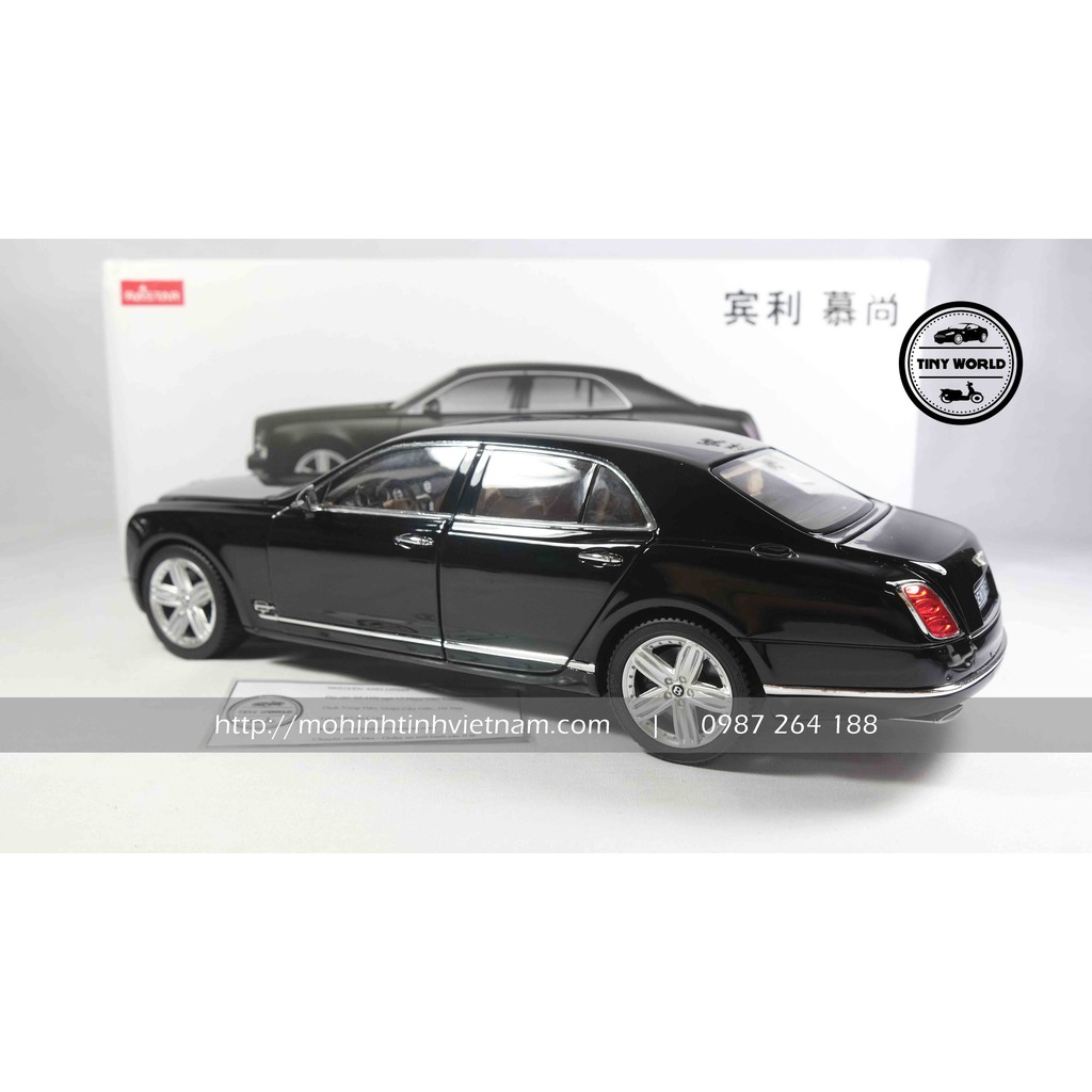 BENTLEY MULSANNE (ĐEN) 1:18 RASTAR