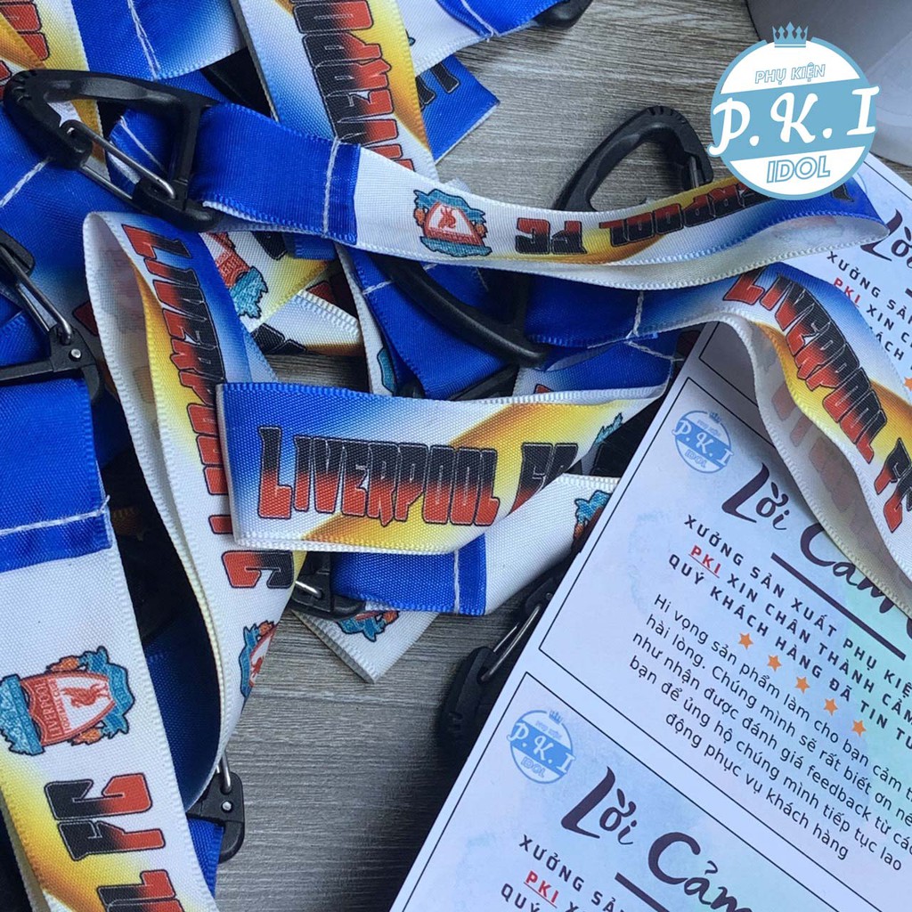 Xả Kho : Móc Khóa , Móc Treo Balo In Hình CLB Liverpool - Xả Kho Rẻ Nhất Shopee