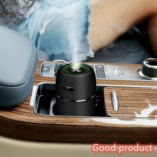 【In stock】 Mini USB Air Humidifier Aroma Diffuser Car Essential Oil Air Purifier with LED