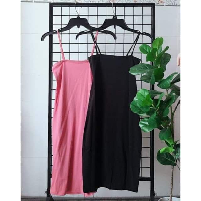 Váy Đầm Nữ 🌸 FREESHIP 🌸 Đầm Ôm Body Hai Dây Sợi Bún Chất Thun Cotton Đẹp - LH01