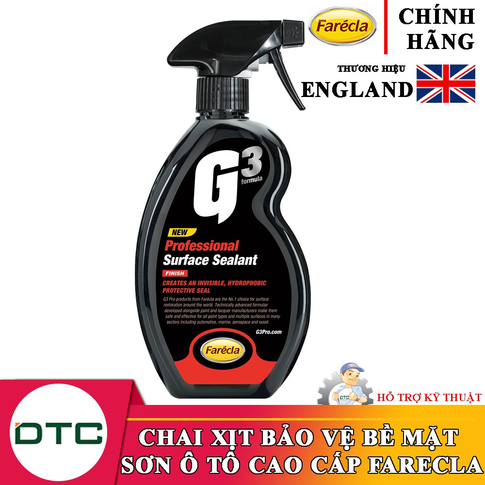 Chai xịt bảo vệ mặt sơn Ô tô G3 Pro Surface Sealant