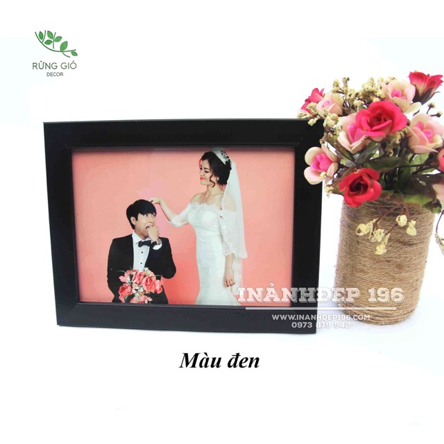 1 khung ảnh để bàn 20x25 nhiều màu khác nhau khung composit